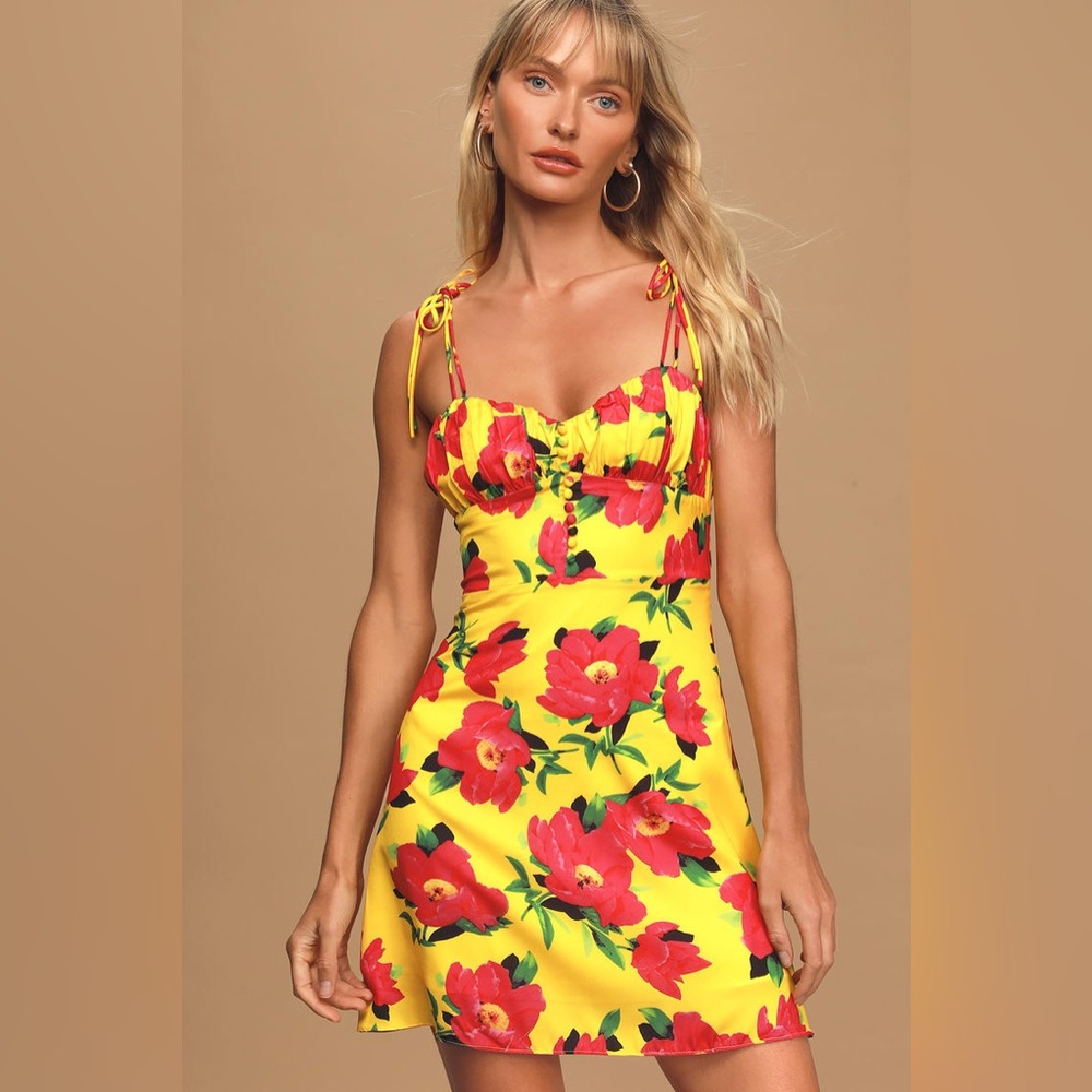 The Kooples Floral Print Mini Dress Size S